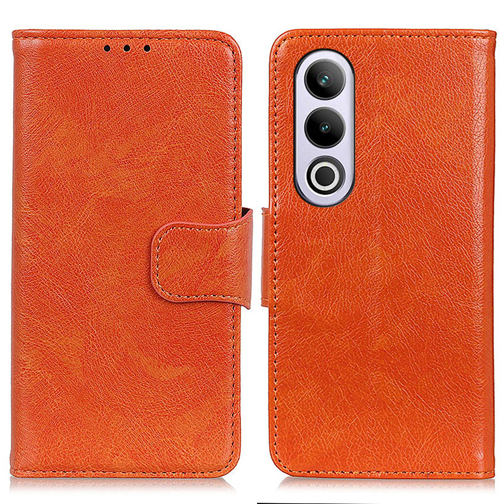 For OnePlus Nord CE4 5G / Ace 3V 5G Phone Case Stand Split Leather Nappa Texture Cover For OnePlus Nord CE4 5G / Ace 3V 5G Phone Case Stand Split Leather Nappa Texture Cover